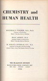 Cover of Chemistry and Human Health